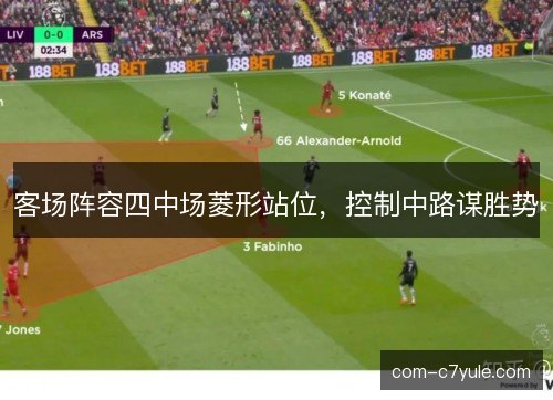客场阵容四中场菱形站位，控制中路谋胜势